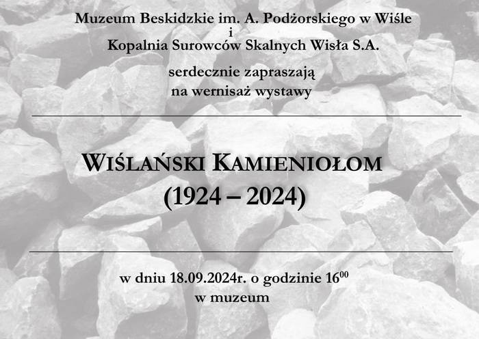 Wiślański kamieniołom 1924-2024